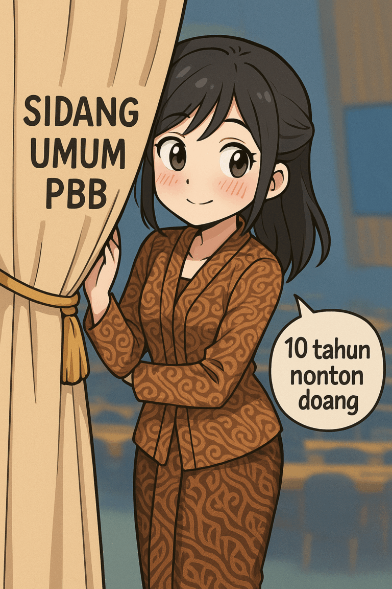 “Dari Absen Jadi Aksen: Pidato Prabowo di PBB dan Diplomasi yang Bikin Mengernyitkan Dahi”