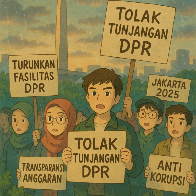 Demonstrasi Jakarta, Agustus 2025: Akar, Dampak, dan Rasa Prihatin yang Mengendap