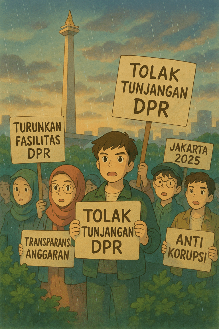 Demonstrasi Jakarta, Agustus 2025: Akar, Dampak, dan Rasa Prihatin yang Mengendap