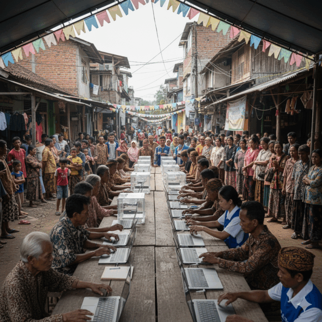 E-Voting Nasional di Indonesia: Analisis Komprehensif Kendala dan Perbandingan Internasional